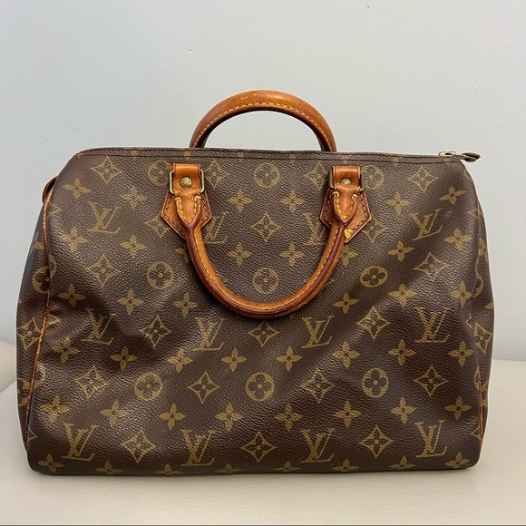 Louis Vuitton Monogram Canvas Speedy 30
(Authentic Pre-Owned) Women's VI0930 - Picture 14 of 16